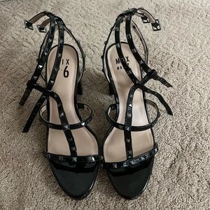 Mix no 6 studded black heels